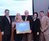 Awards ceremony in Austin, Texas, May 1, 2014.